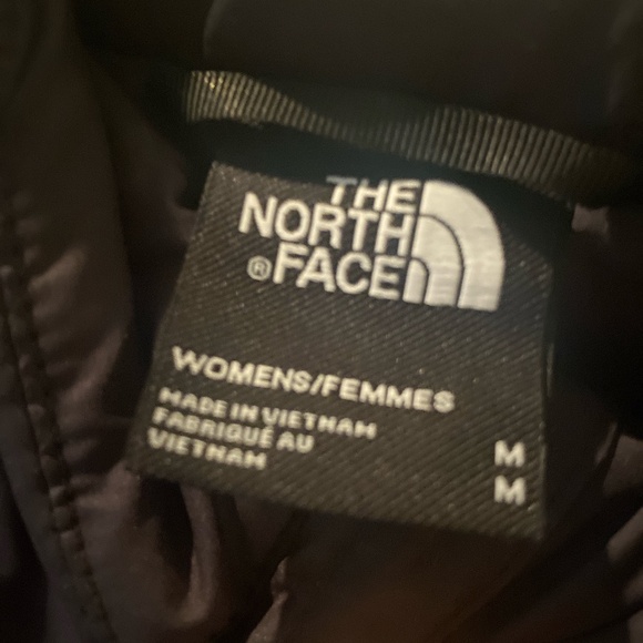 TNF THE NORTH FACE Tamburello Hooded Parka Women’s Large Asphalt Grey - Picture 2 of 5